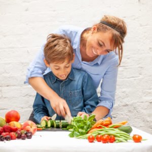 How to Help Your Children Develop a Love of Cooking & Eating Healthy Food