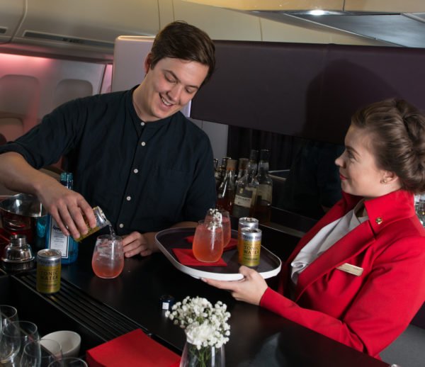 Virgin Atlantic Teams up with Bacardi to Introduce Award Winning Bartender on Flights