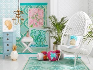 The Lilly Pulitzer and Pottery Barn Collab is What Interior Design Dreams are Made Of