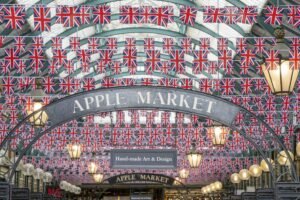 Covent Garden is Jubilating the Piazza this Year for The Queen’s Platinum Jubilee  