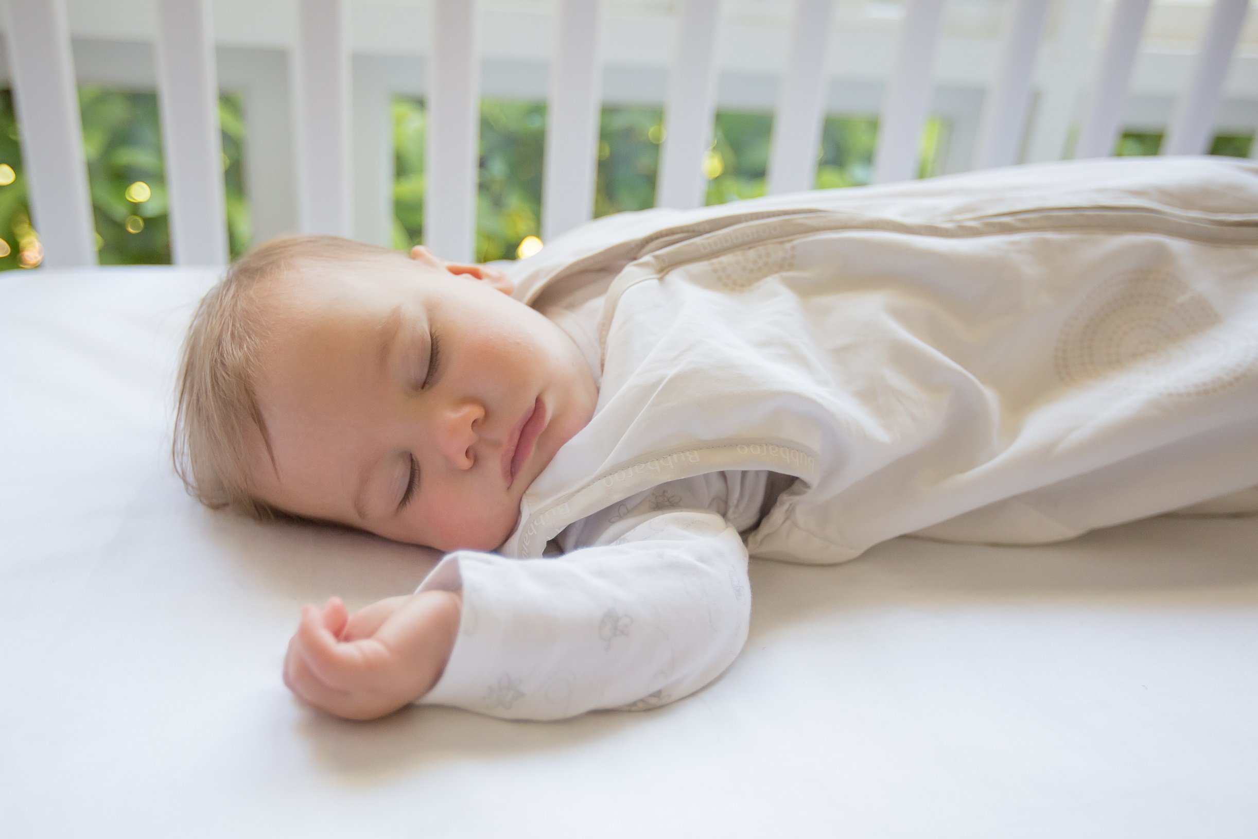 Baby sleep in outlet heat