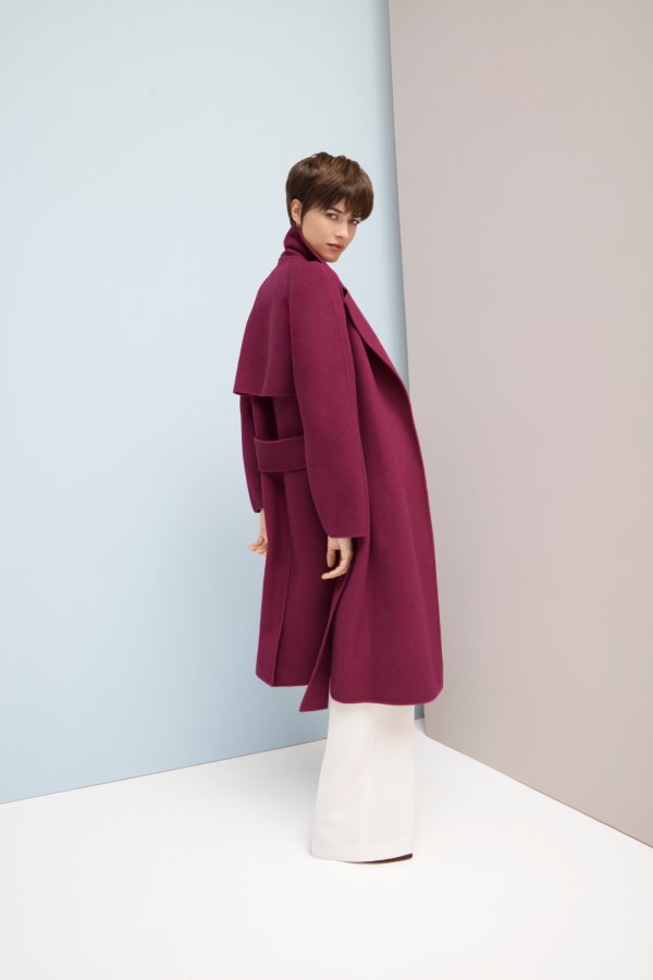 HOBBS New Premium Workwear The London Collection   HOBBS London Raspberry Trench Coat From The London Collection 600x900 