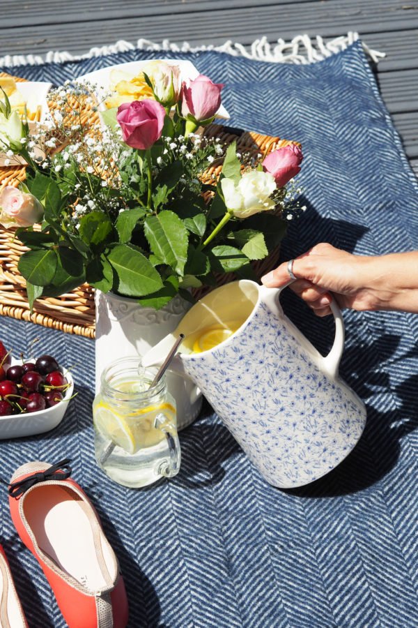 Nordic Summer Living with Blue & White Company