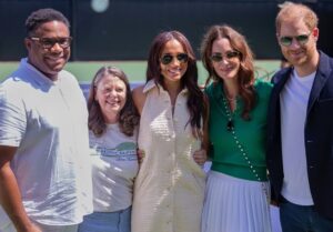 Meghan Markle Wore Over £156k of Jewellery to a Tennis Tournament Over the Weekend