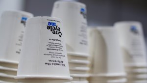 Award Winning Recycling System Launches in the UK For Takeaway Coffee Cups