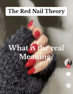 Here’s Why the Red Nail Theory is the Latest Autumn Trend