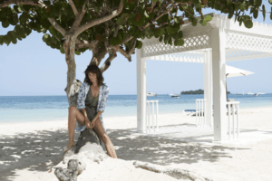 Helena Christensen Launches Collection of Beach Shirts For Thomson